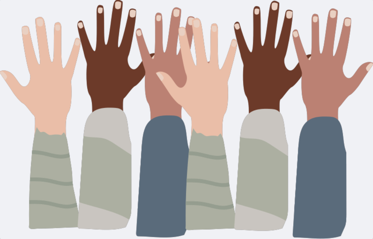 A set of diversed hands